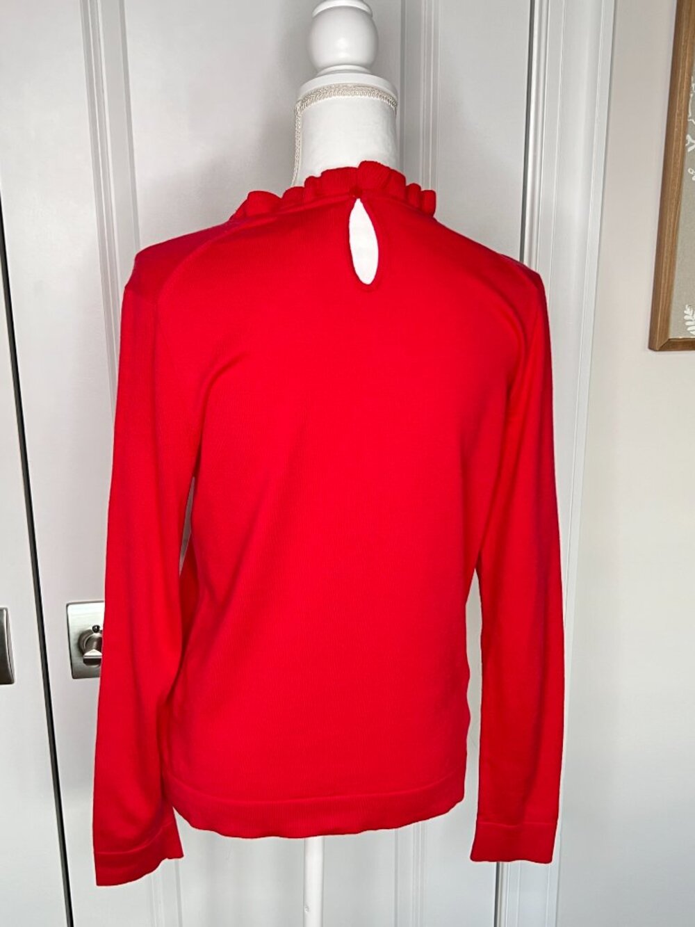 J. Crew Ruffle Neck Sweater - Picture 6 of 7